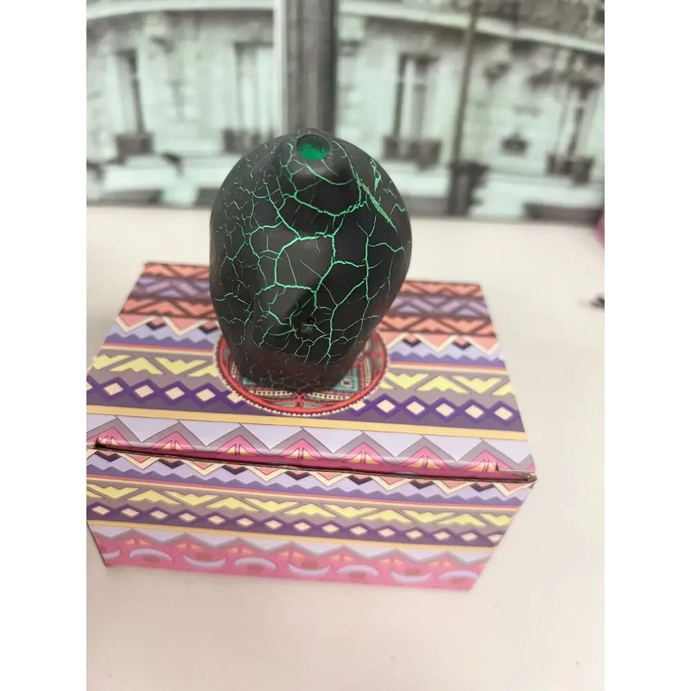 1Pc Aztec Death Whistle, Glow Crack Skull Screaming Whistle Halloween Decor